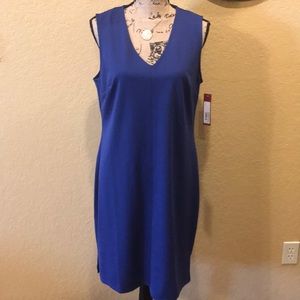 Merona sleeveless, blue, sheath, short dress, XL, NWT | offer in description